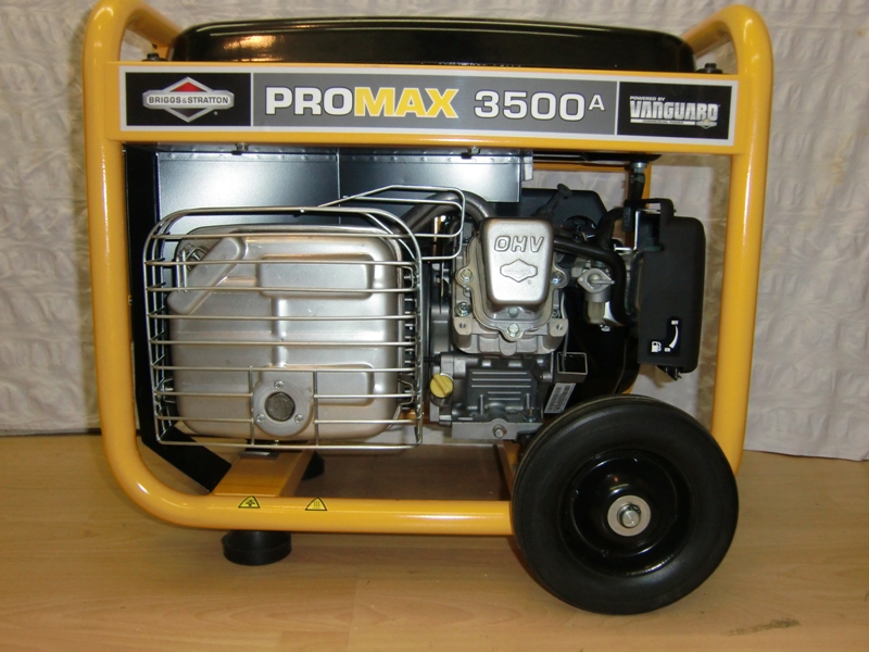 ProMax 3500A, hinten